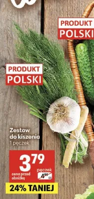 Zestaw do kiszenia polski promocja w Delikatesy Centrum