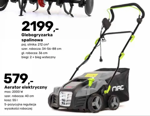 Glebogryzarka spalinowa promocja w Bricomarche