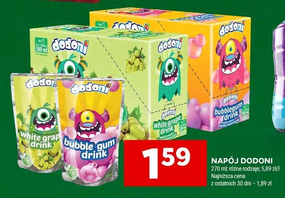 Napój dodoni promocja w Stokrotka