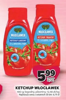 Ketchup Włocławek różne rodzaje promocja w Stokrotka