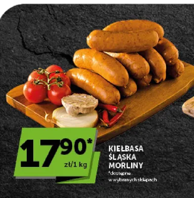 Kiełbasa Śląska Morliny promocja w Groszek