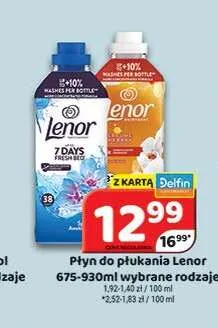 Płyn do płukania Lenor Gold Orchid promocja w Delfin