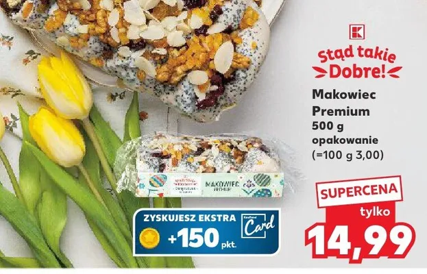 Makowiec Premium promocja w Kaufland