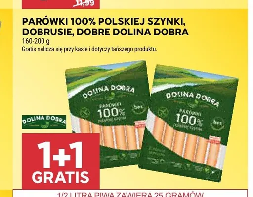 Parówki Dobre Dolina Dobra promocja w Stokrotka