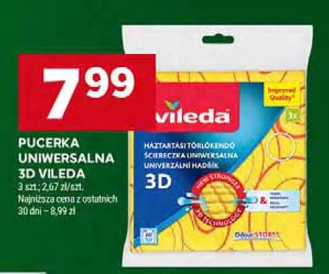 Pucerka uniwersalna 3D promocja w Stokrotka