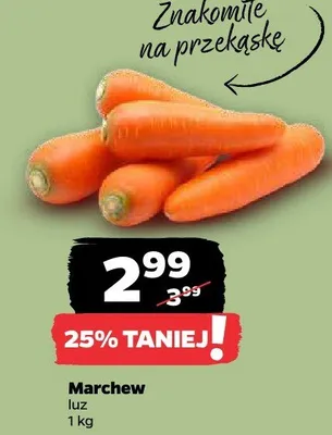 Marchew luz promocja w Netto