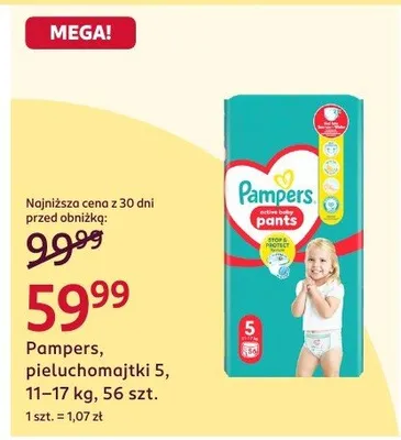 Pieluchomajtki promocja w Rossmann