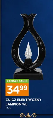 Znicz elektryczny lampion Wl promocja w Stokrotka