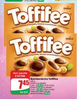 Bombonierka Toffifee promocja w Dino