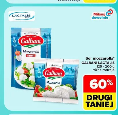Ser mozzarella Galbani promocja w Carrefour Market