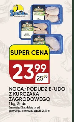 Udo z kurczaka zagrodowego Sedar promocja w Chata Polska