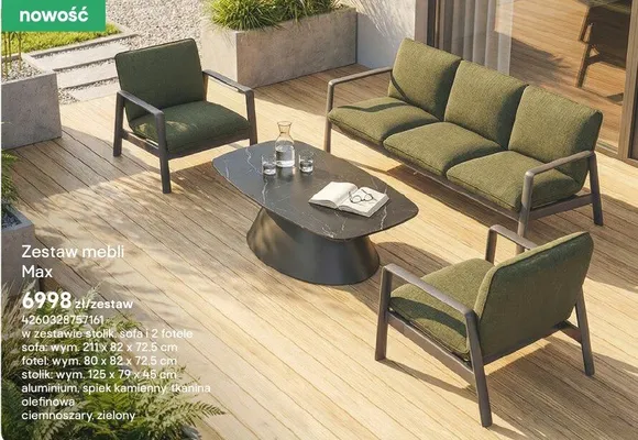 Zestaw mebli Max promocja w Castorama
