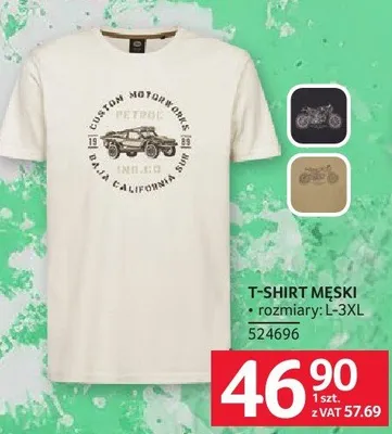 T-shirt męski promocja w Selgros