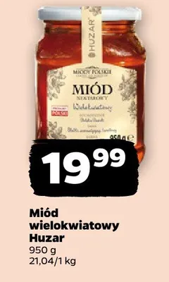 Miód wielokwiatowy promocja w Netto