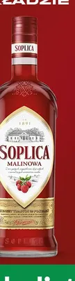 Likier Soplica Malinowa 28% promocja w Biedronka