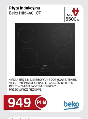 Płyta indukcyjna Beko HII64401QT promocja w kakto.pl