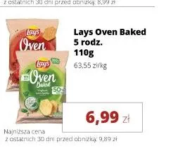 Chipsy Lays Oven Baked promocja w Torimpex Toruńska Sieć Sklepów Spożywczych