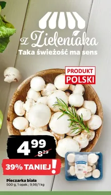 Pieczarka biała polska promocja w Netto