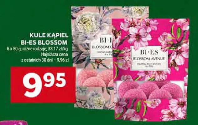 Kule kąpieli Bi-es Blossom promocja w Stokrotka