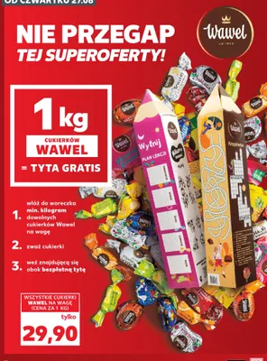 Cukierki Michałki z Wawelu promocja w Kaufland