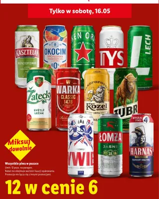 Piwo Lech Premium promocja w Lidl