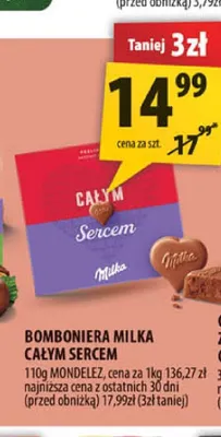 Bomboniera Milka Całym Sercem promocja w Arhelan