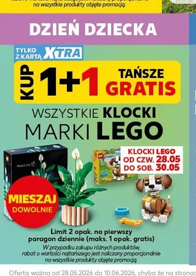 Klocki LEGO promocja w Kaufland