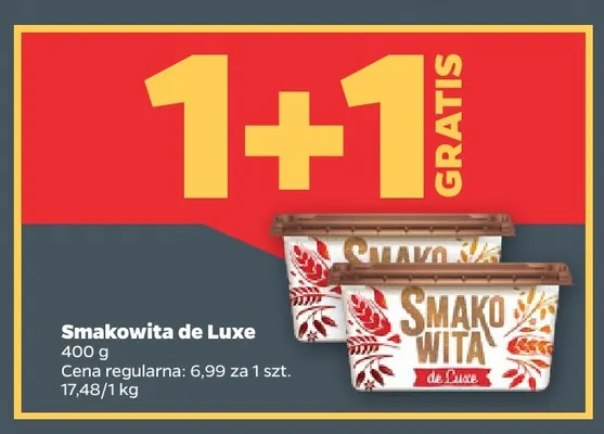 Margaryna Smakowita de Luxe promocja w Netto