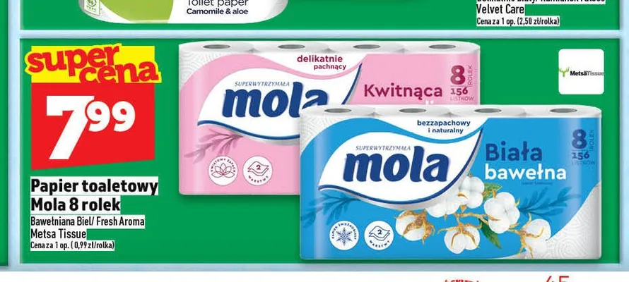 Papier toaletowy Samelle promocja w TOPAZ