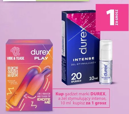 Żel stymulujący Durex Intense promocja w Hebe