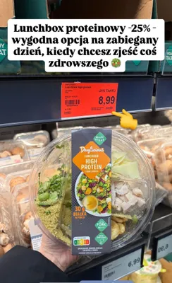 Lunchbox high protein z kurczakiem promocja w Aldi