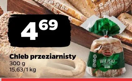 Chleb przeziarnisty promocja w Netto