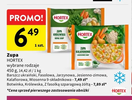 Zupa wiosenna 9-składnikowa Hortex promocja w Intermarche