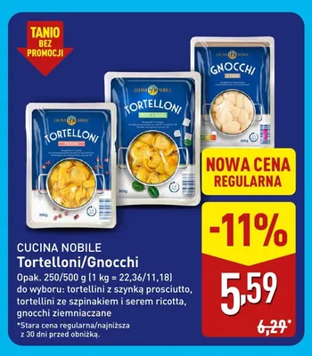 Gnocchi ziemniaczane Cucina Nobile promocja w Aldi