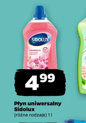 Płyn uniwersalny Sidolux promocja w Netto