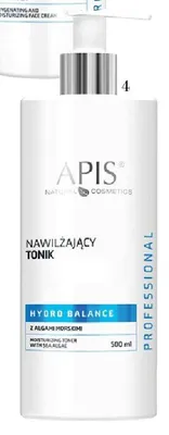 Nawilżający tonik do twarzy Apis Hydro Balance promocja w Hebe