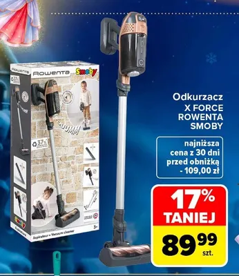 Odkurzacz X Force Rowenta Smoby promocja w Carrefour