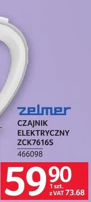 Czajnik elektryczny zelmer promocja w Selgros