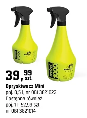 Opryskiwacz Mini promocja w OBI