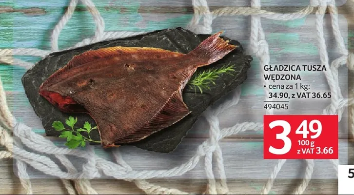 Gładzica tusza wędzona promocja w Selgros