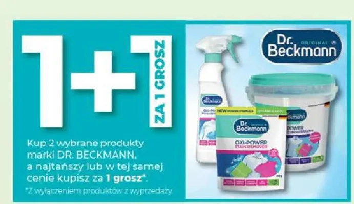 Produkty marki Dr. Beckmann promocja w Drogerie Jawa