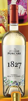 Wino białe Purcari 1827 Viorica Muscat Ottonel promocja w Żabka