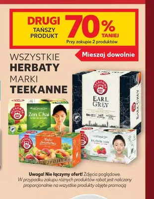 Herbaty marki Teekanne promocja w Kaufland