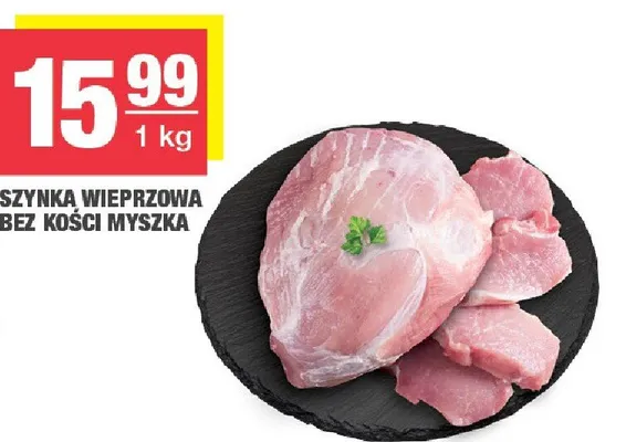 Szynka wieprzowa bez kości myszka promocja w SPAR