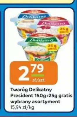Twaróg Delikatny President promocja w Gama