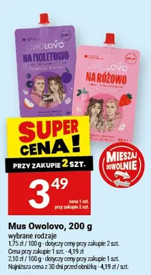 Mus Owolovo promocja w Twój Market