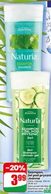Szampon żel pod prysznic Joanna Naturia promocja w Dino
