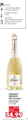 Wino musujące Freixenet Prosecco białe wytrawne promocja w Kaufland