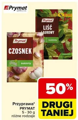 Przyprawa czosnek/liść laurowy promocja w Carrefour