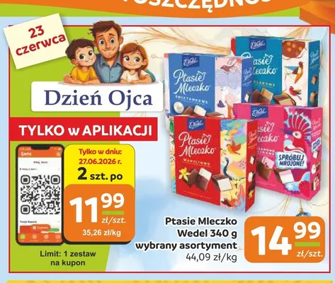 Ptasie Mleczko E.Wedel promocja w Gama